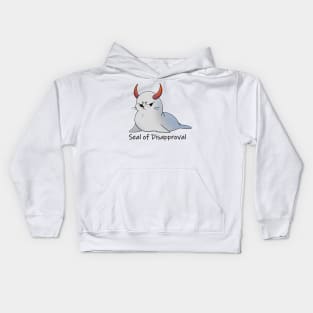 Seal of Disapproval Kids Hoodie